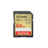 在飛比找蝦皮商城優惠-SanDisk Extreme SD UHS-I 記憶卡64