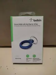 Belkin Secure Holder with Key Ring for AirTag (Blue) . F