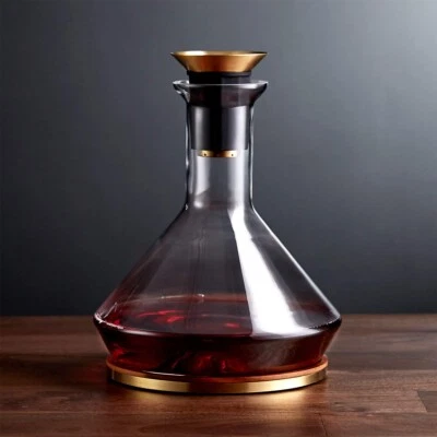 RBT Decanter with coaster RBT beer, wine, bar accessory