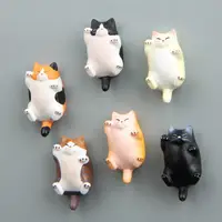 在飛比找蝦皮購物優惠-樹脂 溫暖系列 日本萌肥 貓咪卡通 立體 磁扣 冰箱貼 吸磁