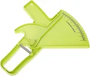 Fat Caliper Measurement Kit Skinfold Test Instrument for Assessment Easy to Use for Home Fitness Monitoring