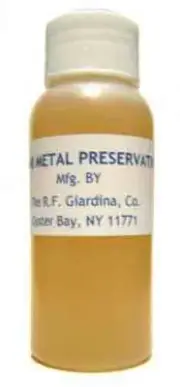 METAL PRESERVATIVE & SURFACE TREATMENT 1 oz for Gilbert ERECTOR Set