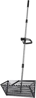 STARTIST Sand Rake Extendable Cat Litter Scoop Easy Cleanup Multifunctional Stainless Steel Sifting Pet Dog Waste Removal Rake