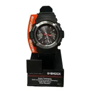 G-SHOCK Casio Men's Watch Black AWG-M100 1ACF Solar Analog-Digital Radio NIB