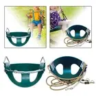Swing Seat Swing Sets High Back Bucket Toddlers Swing Seat with Finger Grip for