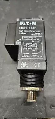 Eaton P/N 1450E-6547, NON POLARIZED REFLEX, 10–40VDC, Micro