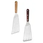2 Pcs Stainless Steel Fish Shovel Spatulas for Cooking Metal Kitchen Cookware