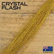 Gold Crystal Flash - Krystal, Fly Tying Materials, Snapper, jig assist