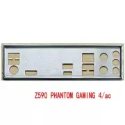 Shield I/O IO Backplate For ASRock Z590 PHANTOM GAMING 4/ac Motherboard
