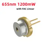 LASER TREE 655nm 1200mW High Power Red Laser Diode with FAC Linear