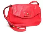 Marc By Marc Jacobs Womens Rosey Red Les Zeppelin Flap Crossbody Purse V3018