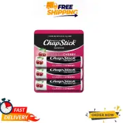 ChapStick Classic Cherry Lip Balm, 0.15 oz (3 Pack) – Skin Protectant