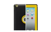 Case For iPad 3 9.7' 2012 Otterbox Defender Series With Stand - Black Yellow