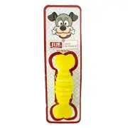 Dog Chew Toy Dental Hygiene Bone Plastic 6"