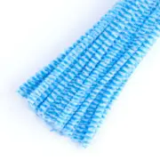 Blue and White Striped Pipe Cleaners | 240 Pieces