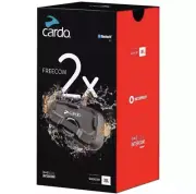Cardo Freecom 2X Single Headset Motorcycle Intercom Scala Rider Bluetooth JBL