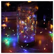 MultiColor 5M Copper Wire 50 Led String Fairy Light Xmas Tree Bedroom Decor IP65