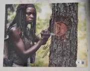 DANAI GURIRA THE WALKING DEAD MICHONNE 8x10 inch SIGNED PHOTO BECKETT BAS COA