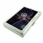 Pailsey Retro Em1 Cigarette Case with Built in Lighter Metal Wallet