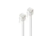Alogic RJ12-05 5m Grey RJ12 Telephone Cables 6P6C Connection Gold Plated Male to Male