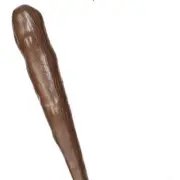Brown Squeaking Caveman's Club - 65cm/25in - Playful Prehistoric Fun