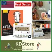 Compact Sliding Guitar Chord Tool: Master CAGED System & Visualize 1000+ Chords