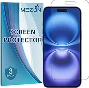 [3 Pack] Anti-Glare Matte Screen Protector Film for Apple iPhone 16 (6.1") – Case Friendly, Shock Absorption (iPhone 16, Matte)