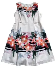 rrp £150 Studio 8 (Phase 8) Peyton Dress 18 Cotton, lined, orchid, summer