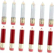 TOVINANNA 2sets Lip Gloss Tube Holder Bulk Lip Gloss Tubes Empty Bottles 5ml Refillable Containers Perfect for Diy Beauty 6pcs*2