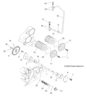 Polaris O Ring, 40 x 2.5 mm, NBR 70, Genuine OEM Part 5413254, Qty 1
