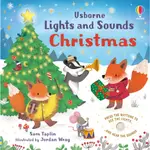 【USBORNE】 燈泡+觸控音效書 LIGHTS AND SOUNDS CHRISTMAS