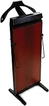 The Corby 4400 Trouser Press in Mahogany Wood Finish