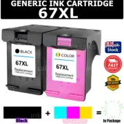 Generic HP67XL 67 XL Ink For HP DeskJet 2300 2700 2722 4120 4122 Envy 6030 6430