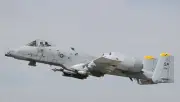 A-10-C Fairchild A-10C Thunderbolt II Aircraft Wood Model Free Shipping Small