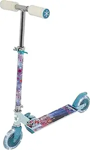 Frozen 2 Folding Inline Scooter with Light Up Wheels