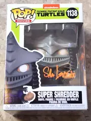 Steve Lavigne Signed Funko POP! TMNT Super Shredder #1138 - VERY RARE