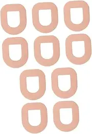 NOLITOY 10pcs Adhesive Patches Sports Stickers Sensor Adhesive Sensor Patches Outdoor Tape Outdoors Stickers Sensor Covers Adhesive Stickers Transparent Tape Beige High Elastic Cloth
