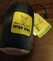 Wise Owl Outfitters Large DoubleOwl Hammock w/Adjustable Straps, Charcoal