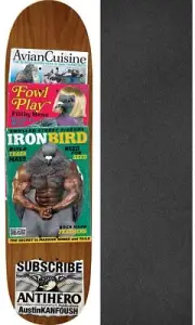 Anti Hero Skateboards Pigeon Vision 8.55" Skateboard Deck + griptape
