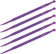 EMSea 5PCS Thang Sewing Tools Multifunctional Sewing Craft Quilting Tool Sewing Loop Turner Seam Presser Tools for Sewing Craft Projects Plastic Purple