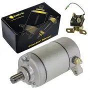 Starter & Relay Solenoid for Polaris Magnum 325 2000 2001 2002 Atv New