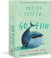 Go Fish: A 3-in-1 Card Deck - Card Games Include Go Fish, Concentration, and Snap