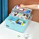 with Handle Medicine Storage Box Multi-layer First Aid Container