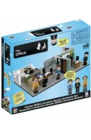 "The Office" Dunder Mifflin Scranton Branch Buildable Set-NEW/OTHER!