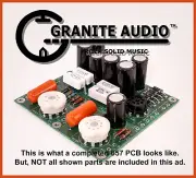 DIY GRANITE AUDIO 657 Tube Stereo PreAmp Kit. Proven Audiophile Quality Reviews