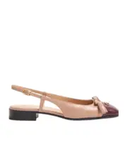 Valentino Valet Du Roi Bow Detailed Ballet Flats 35,36,37,38,39,37.5,38.5,39.5,40.5,41.5,40,36.5,41,42,35.5 Rose cinnamon/pomegranate red