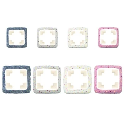 25/40cm Square Gripper Strips Frame Cover Punch Needle Frame Cover for Quilting