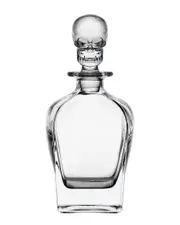 Godinger Hector Skull Whiskey Decanter