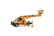 Bruder Commercial Mercedes Sprinter With Working Platform Light & Sound Model