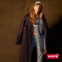 在飛比找Yahoo奇摩購物中心優惠-Levis 女款 歐式長版軍裝風衣外套 / 腰間綁帶設計